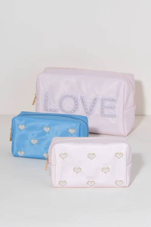 Hearts Zip Pouch