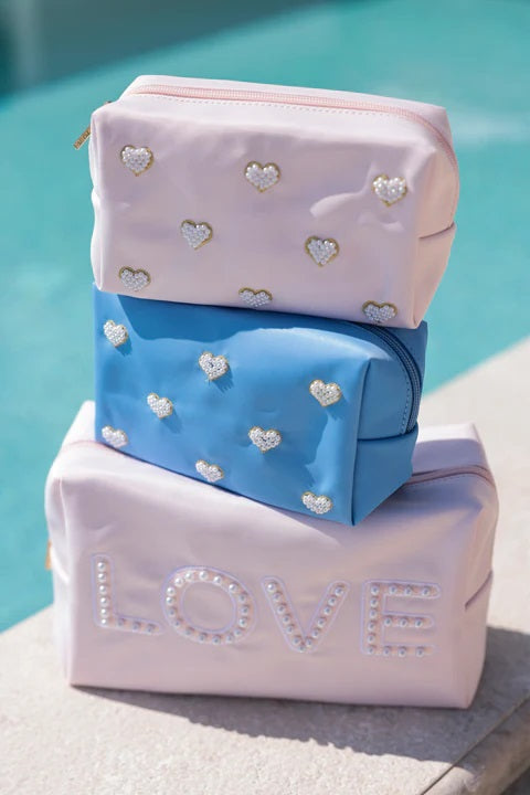Hearts Zip Pouch