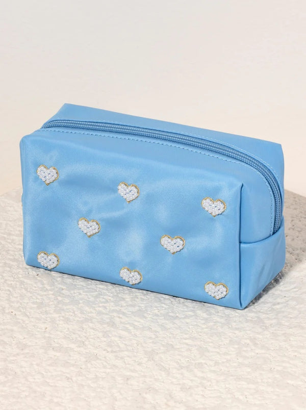Hearts Zip Pouch
