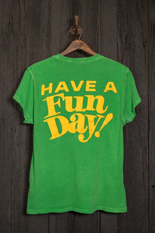 Keep Smiling Patch Pocket Tee