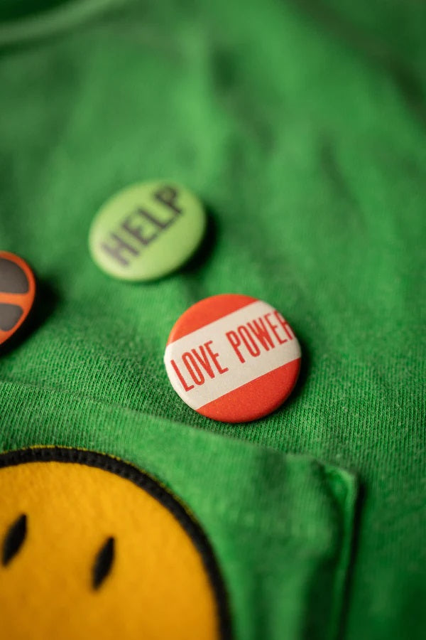 Keep Smiling Patch Pocket Tee