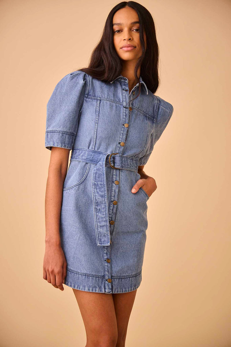 Robinson Dress Blockely Denim / 8 Robinson Dress Blockely Denim / 8