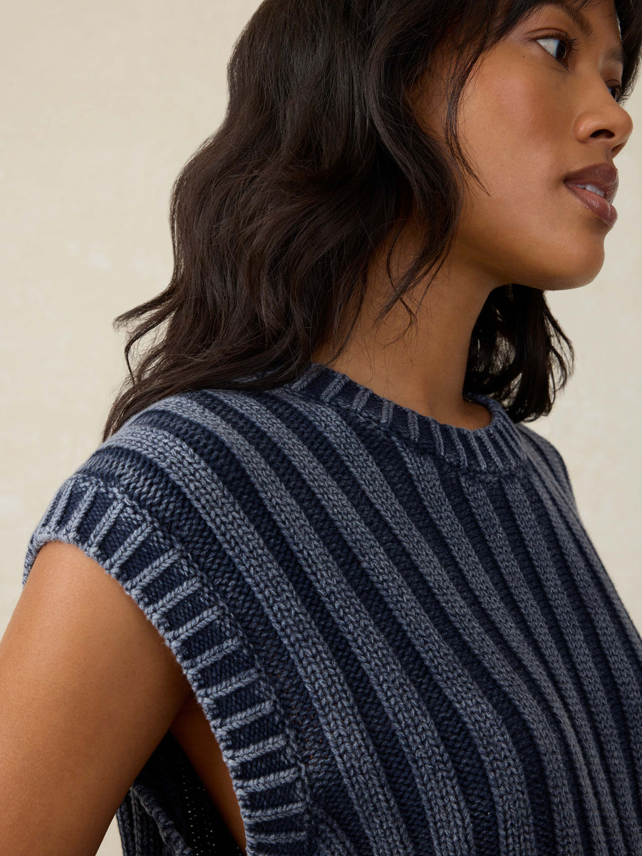 Sunwashed Sweater Vest – Barlow Fashion