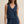 Load image into Gallery viewer, Solace V-Neck Jersey Denim Tank
