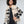 Load image into Gallery viewer, Checked Wool Bomber with Fringes