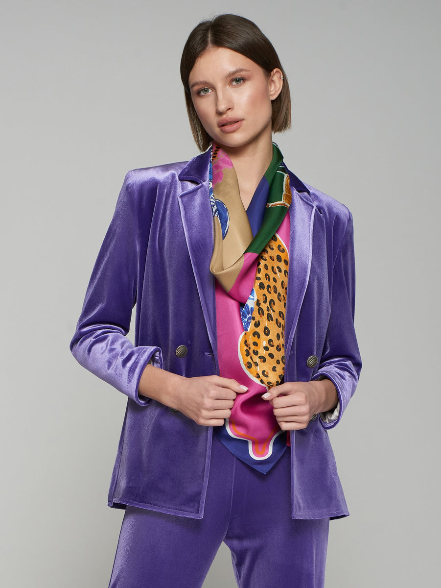 Marcelia Velvet Jacket – Barlow Fashion