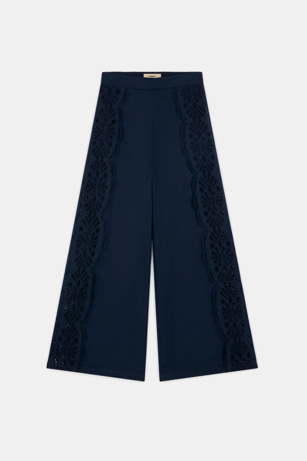Jules Embroidered Flared Pants