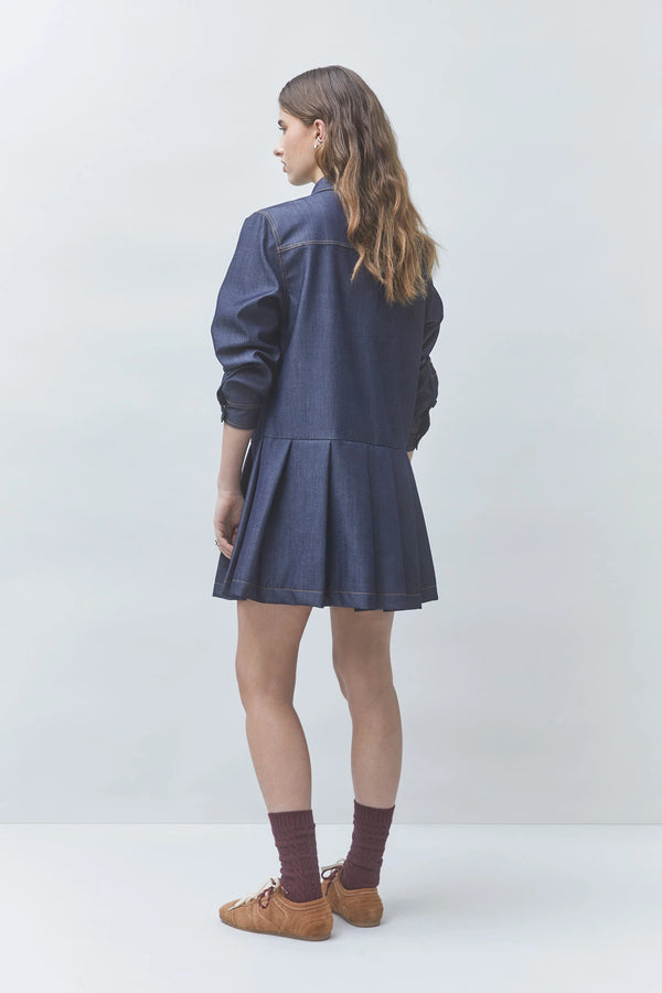 Crew Short Denim Dress