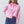 Load image into Gallery viewer, Libre Short Pleated Pink Blouse

