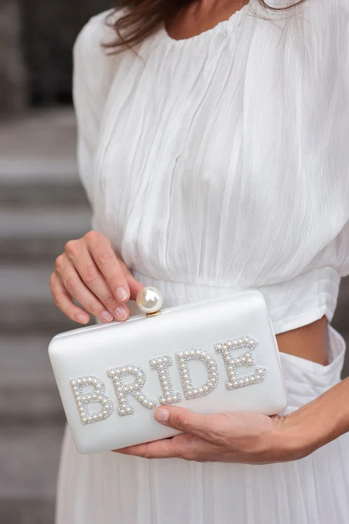 "Bride" Pearl Minaudiere