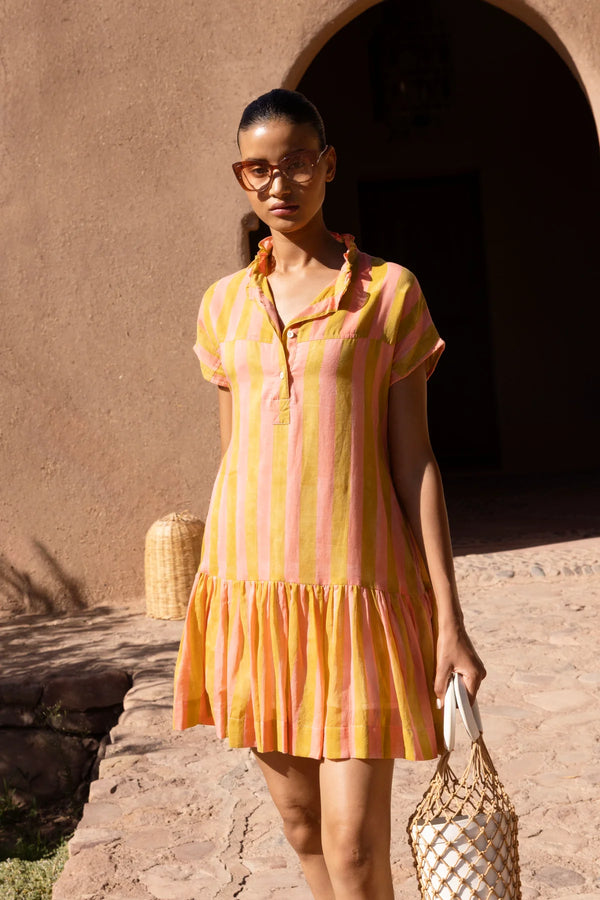 Cap Sleeve Mini Dress