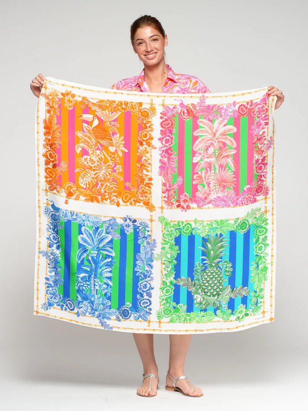 Large Bamboo Silk Handkerchief