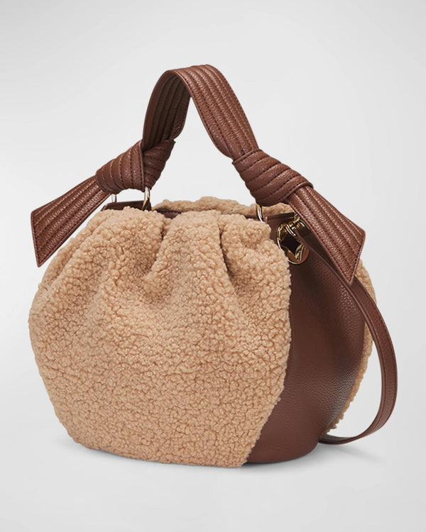 Selena Eco Fur Bucket Bag