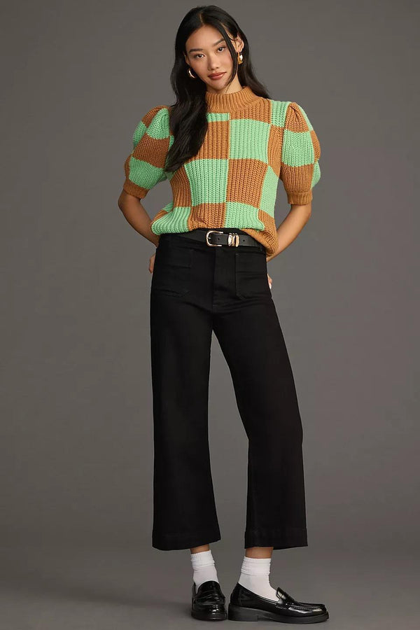 Check Pattern Sweater