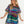 Load image into Gallery viewer, Denim with Rainbow Tiger Short Sleeve Dress
