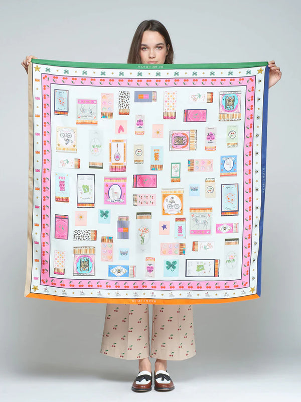 Matches Silk Scarf