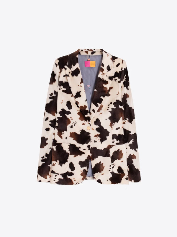 Cow Print Jacket