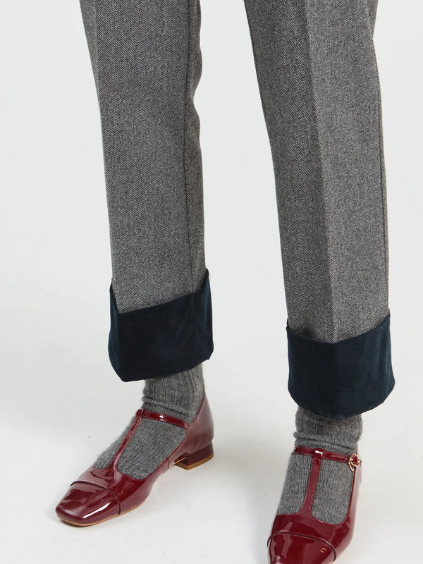 Gray Marl Pants