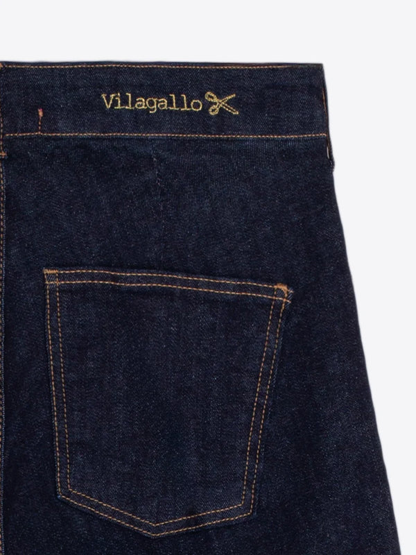 Constract Cuff Blue Denim Jeans