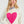 Load image into Gallery viewer, Fuchsia Ecru Heart Intarsia Cardigan
