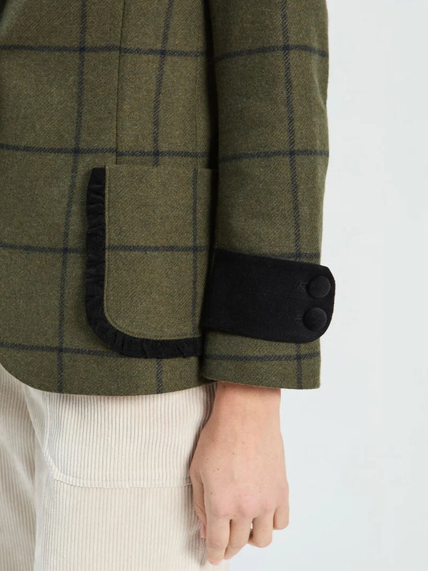 Plaid Green Jacket
