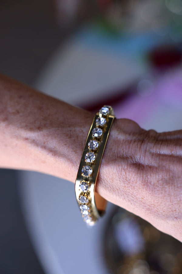 Square Rhinestone Bracelet