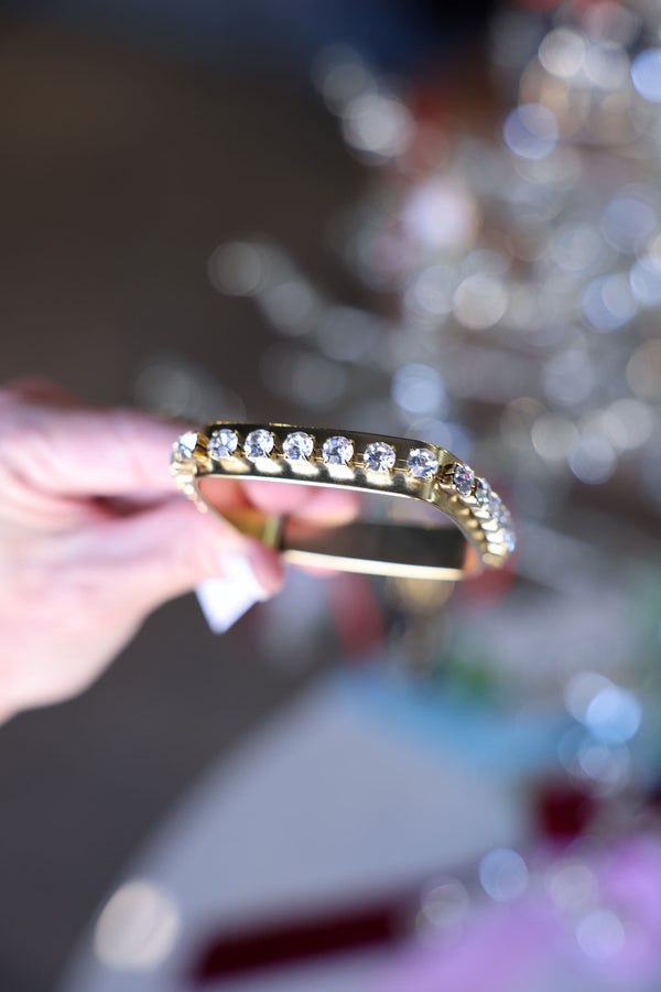 Square Rhinestone Bracelet