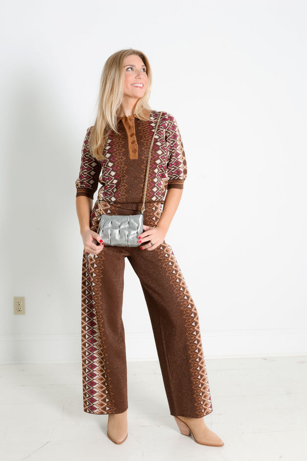 Genuine Italian Leather Quilted Crossbody Bag