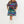 Load image into Gallery viewer, Denim with Rainbow Tiger Short Sleeve Dress
