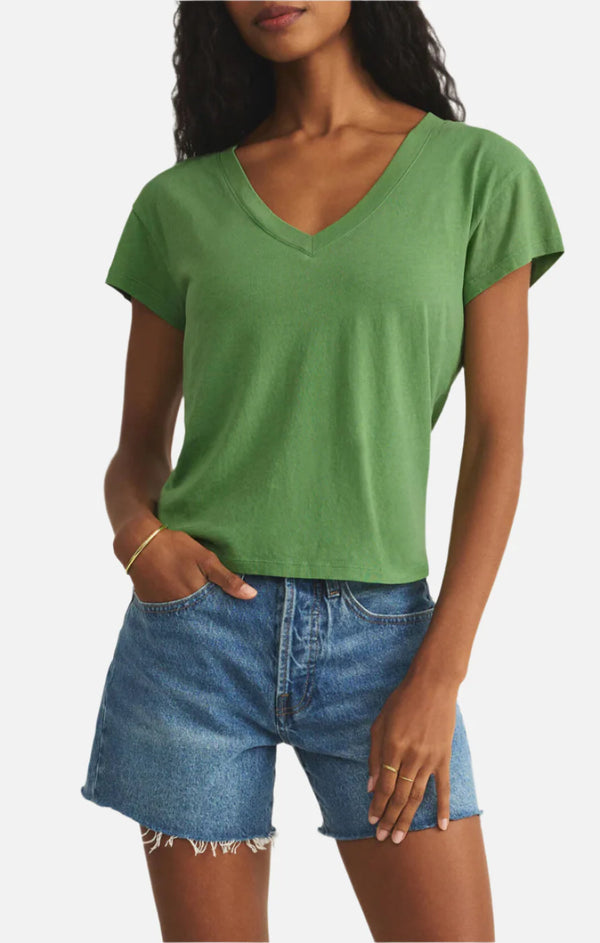 Modern Jersey V-Neck Tee