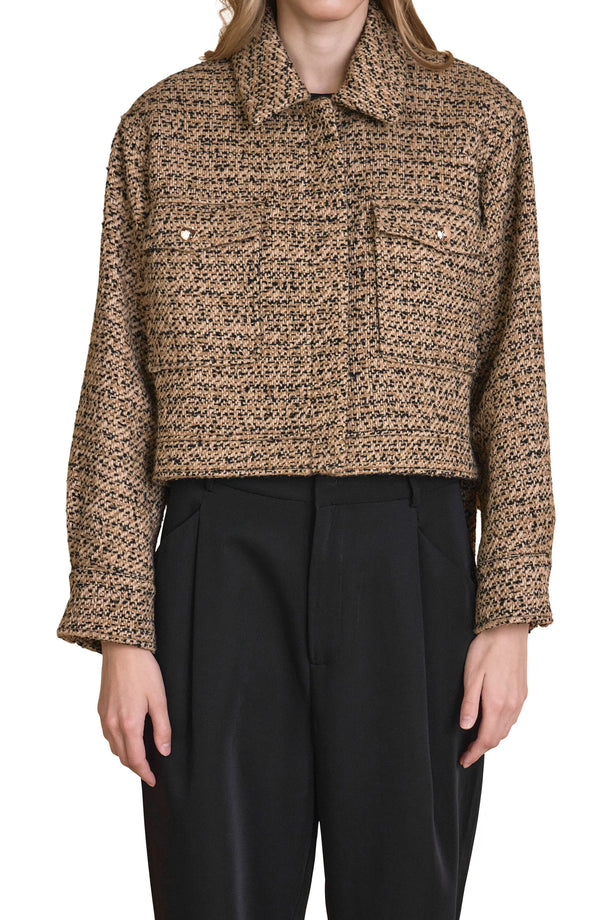 Tweed Cropped Jacket