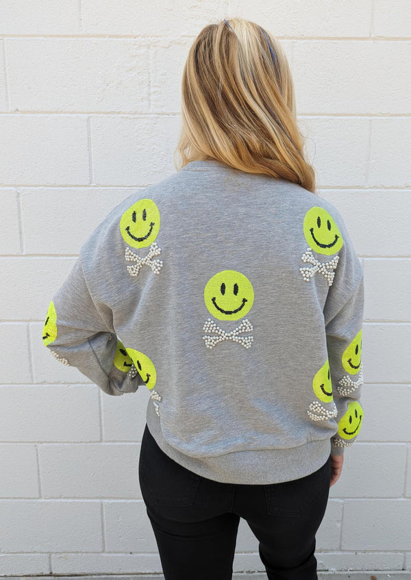 Smiley & Crossbones Sweatshirt