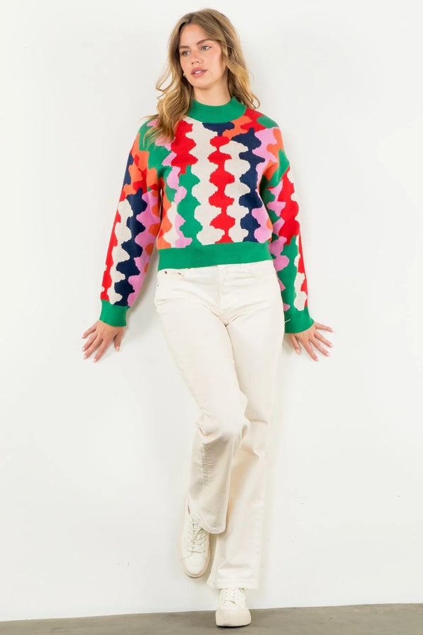 Multi Color Sweater