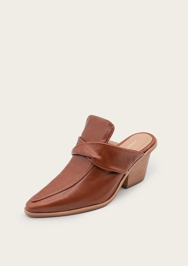 Meridiana Twist Loafer Mule