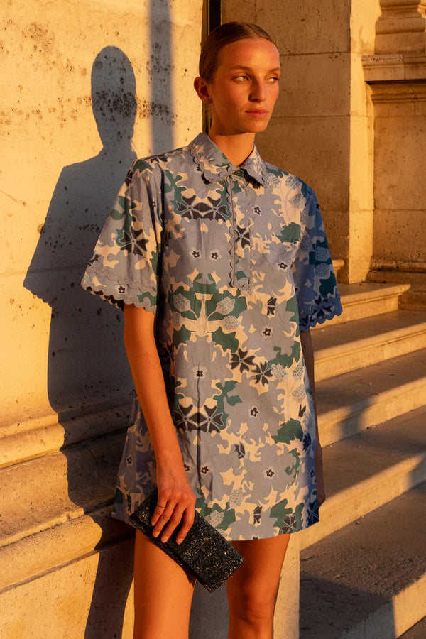 Collared Shirt Dress Mini