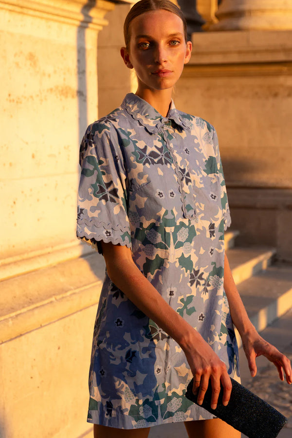 Collared Shirt Dress Mini