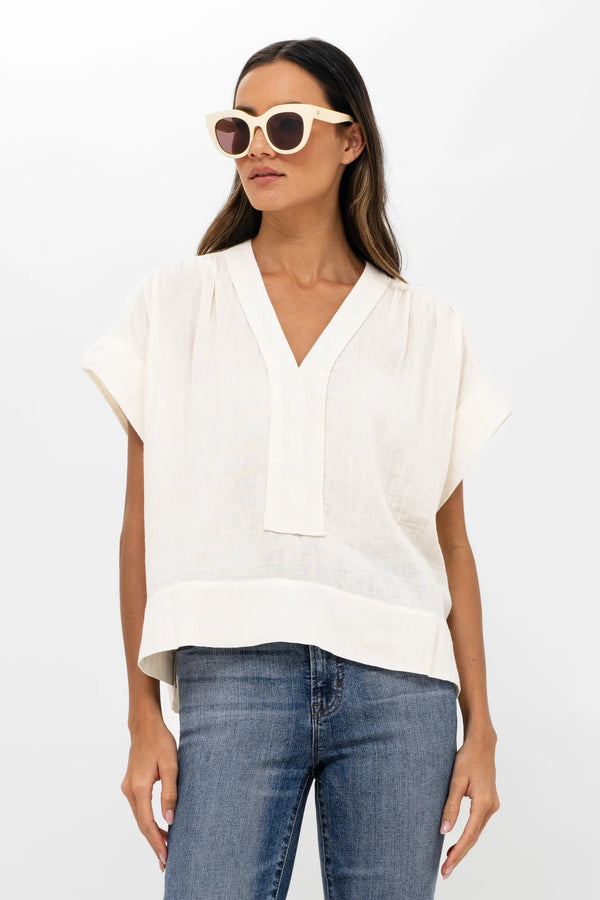 Roll Sleeve Top