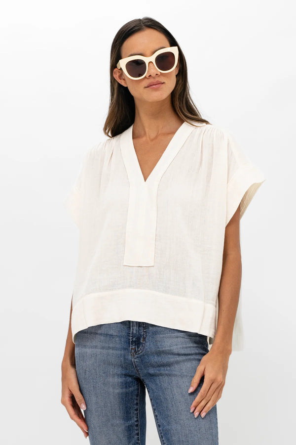 Roll Sleeve Top