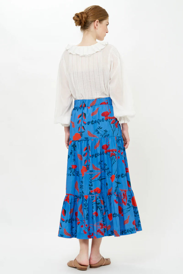 Button Front Skirt