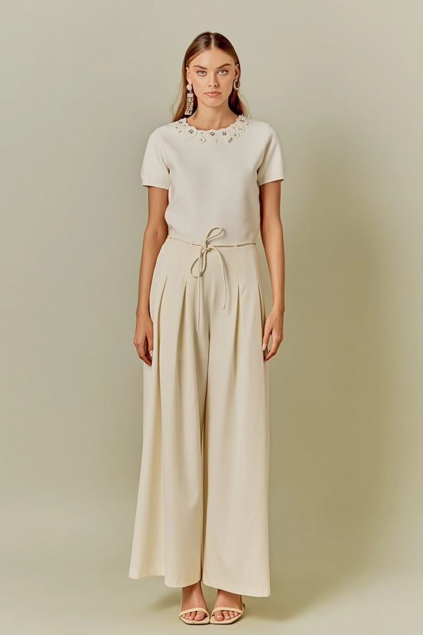 High Waisted Long Pants