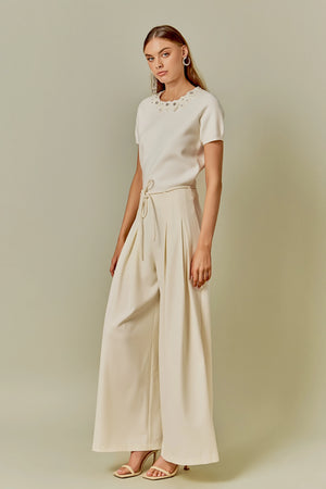 High Waisted Long Pants