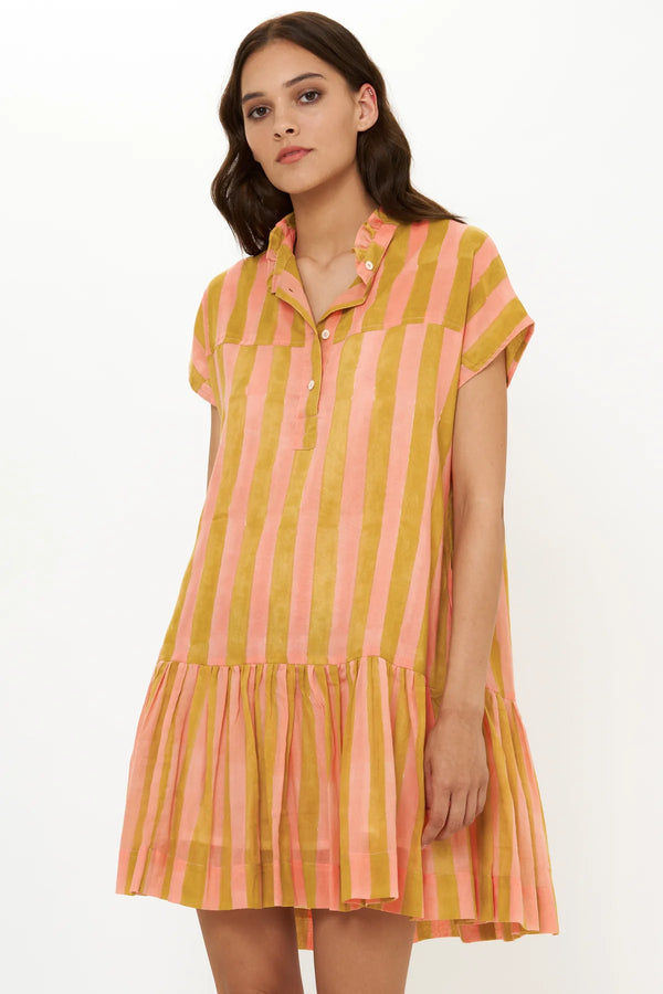 Cap Sleeve Mini Dress