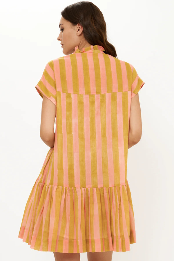Cap Sleeve Mini Dress