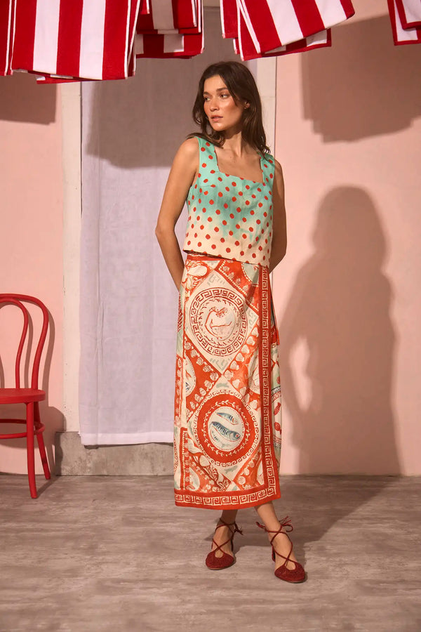 Paloma Wrap Skirt