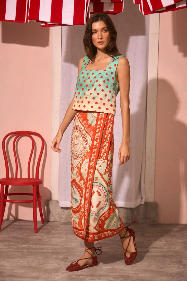 Paloma Wrap Skirt