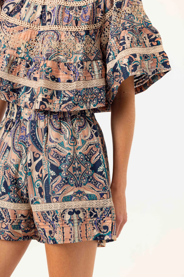Mosaic Fuller Shorts