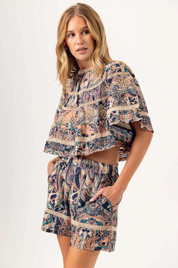 Mosaic Fuller Shorts