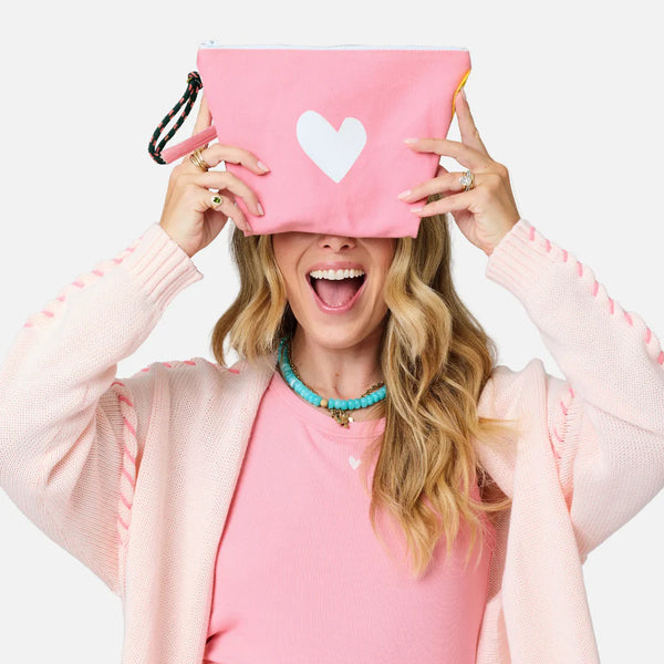 Imperfect Heart Wristlet