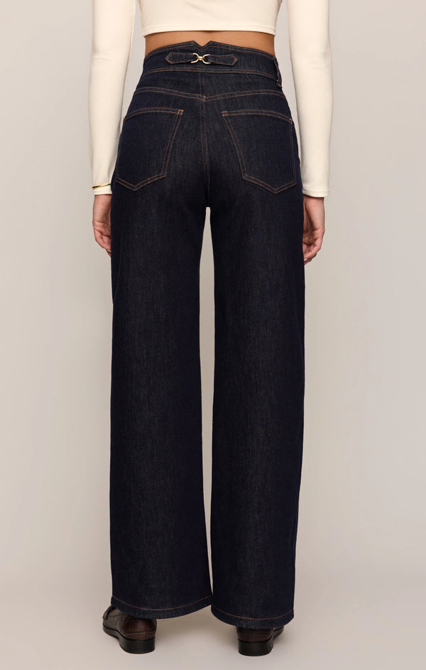 The Atelier High-Rise Trouser Denim