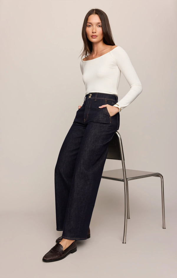 The Atelier High-Rise Trouser Denim